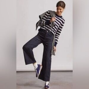 Pilcro The Annie Wide Leg jeans / Navy Corduroy